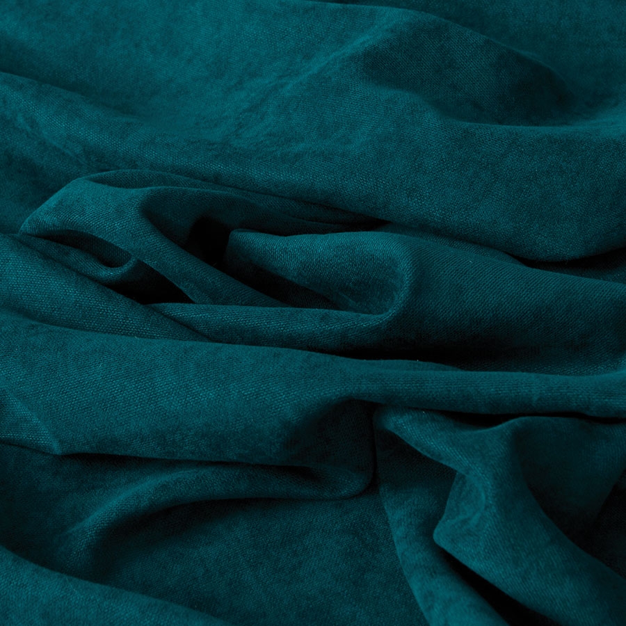 Tkanina zasłonowa Milas, kolor ciemny turkusowy 768, wysokość 290 cm