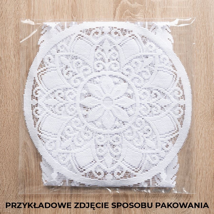 Bieżnik żakardowy gotowy, motyw łapacz snów, rozmiar 44x224 cm, kolor czarny, Alia