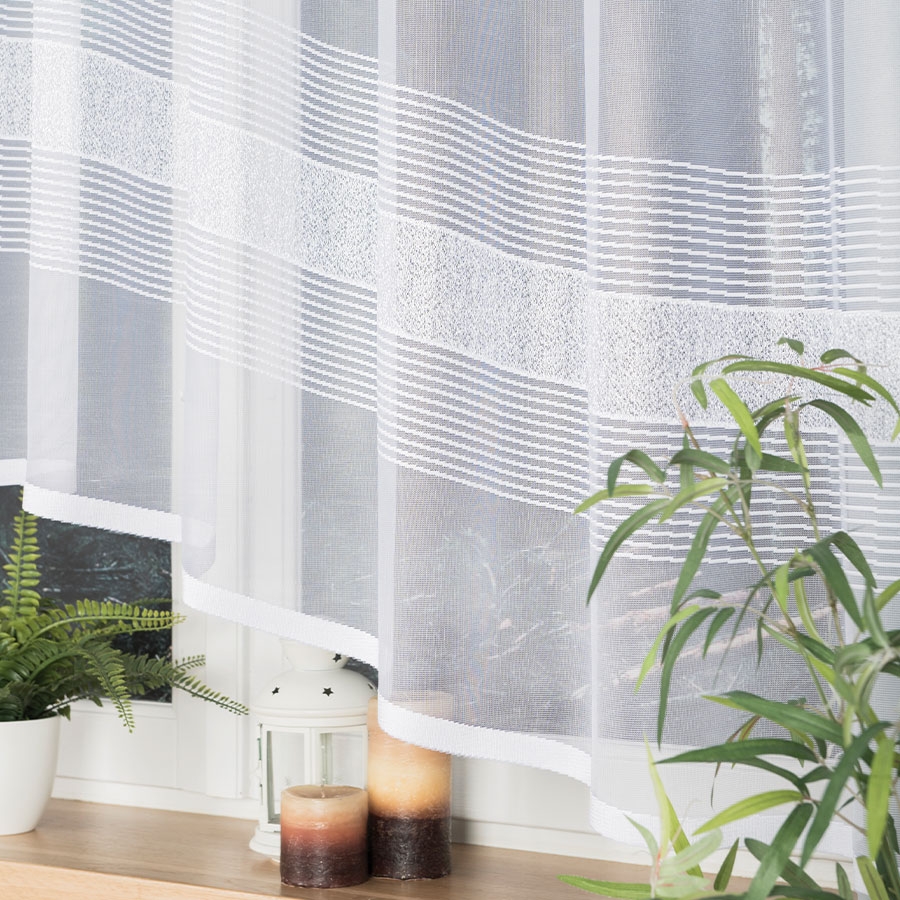 Firanka żakardowa gotowa do salonu jadalni 300x160 cm Klaudyna