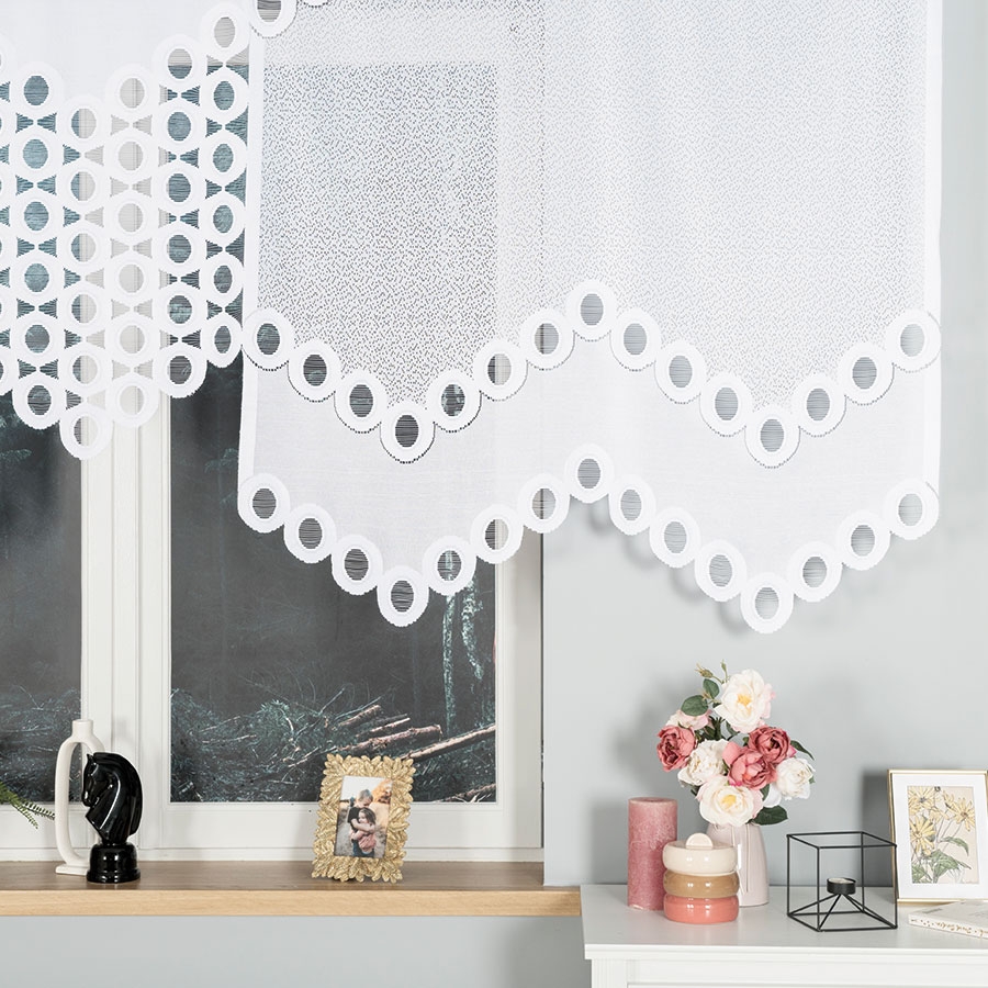 Firanka żakardowa gotowa panel 280x120 cm Diaskia