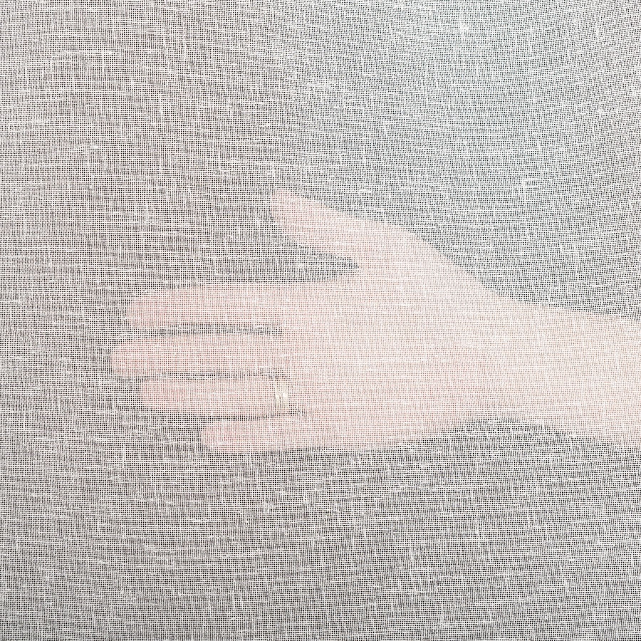PETRA Firanka z ołowianką, wysokość 320cm, kolor 002 offwhite
