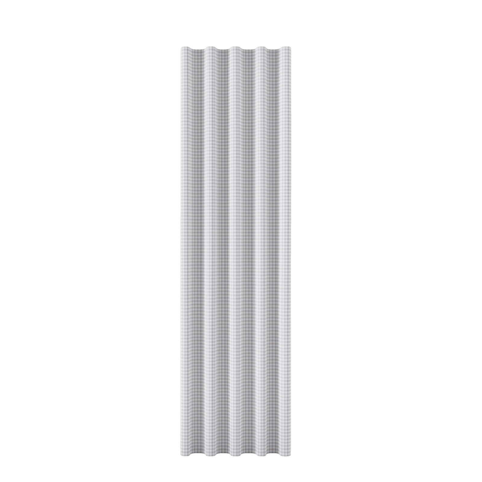 Wodoodporny materiał na obrusy lub zasłony szaro-beżowy nadruk szerokość 160 cm Krata Owocowy Grill - sprzedawany na metry