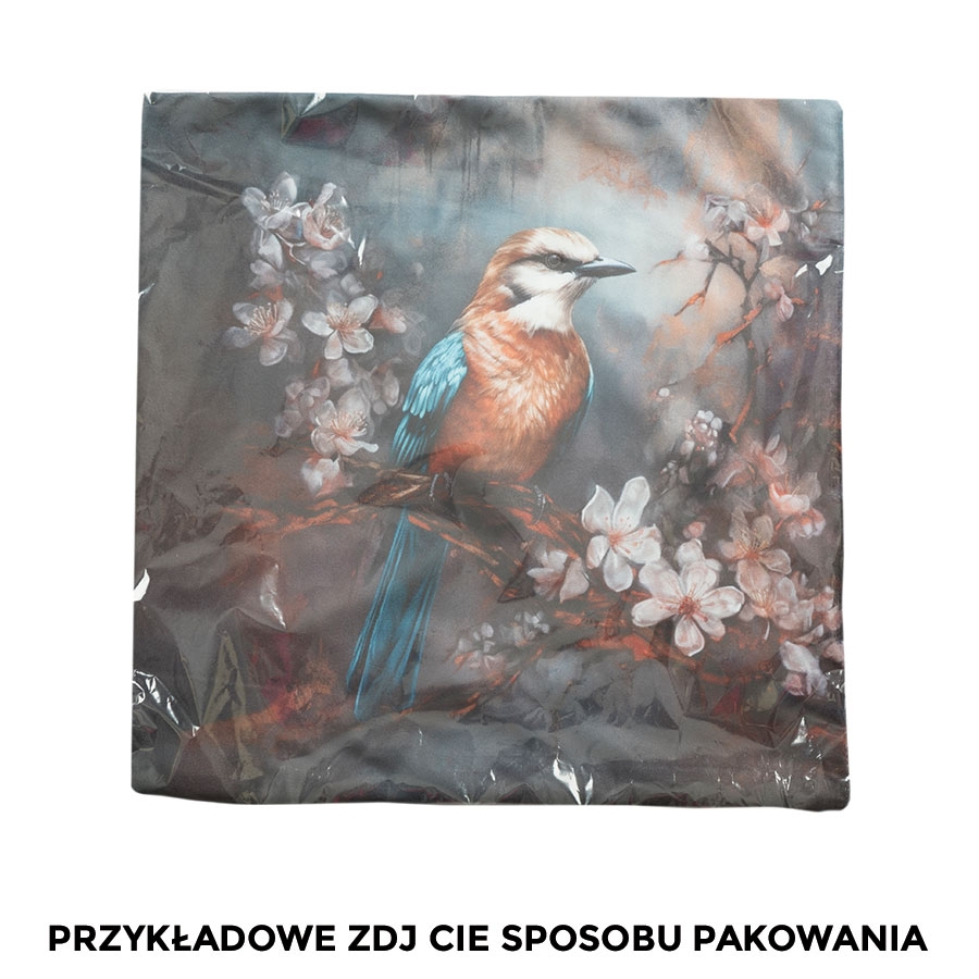 Dwustronna, dekoracyjna poszewka welwetowa Alba w rozmiarze 40x40 cm, kolor beżowy