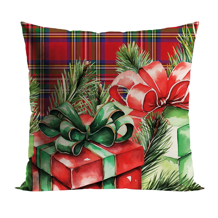 PREZENTY Poszewka dekoracyjna VELVET, 40x40cm, kolor 003 czerwony (do wyczerpania zapasu)