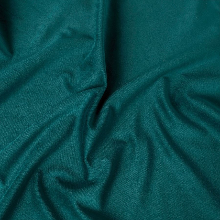 Ekskluzywny materiał na zasłony do salonu Velvet, wysokość 300 cm, kolor petrol - sprzedawana na metry