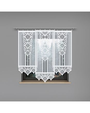 Panel żakardowy gotowy z eleganckim wzorem, szerokość 60 cm, wysokość od 120 do 160 cm, Klaudia