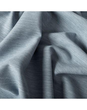 PREMIUM ALLURE Ekskluzywna tkanina zasłonowa na metry Lisa, wysokość 300 cm, kolor jasny niebieski