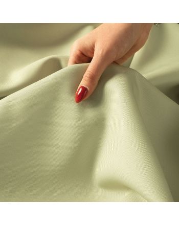 Gładka tkanina wodoodporna, kolor jasnozielony, szerokość 160 cm, Wiosenny piknik - sprzedawana na metry