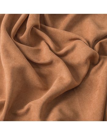 Tkanina zasłonowa Milas, kolor 008 ciepły brązowy, wysokość 290 cm