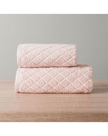 Różowy ręcznik bawełniany Oliwier