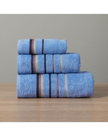 Ręcznik bawełniany w kolorze niebieskim Mars 