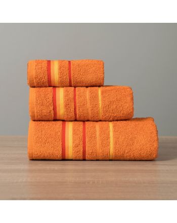 Ręcznik bawełniany w kolorze rudym Mars 