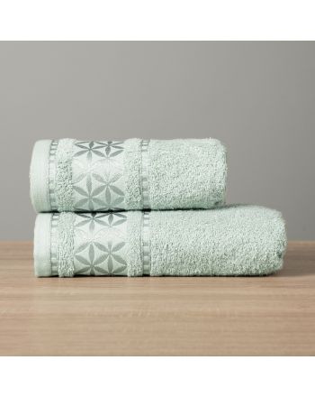 Miętowy ręcznik bawełniany Paola