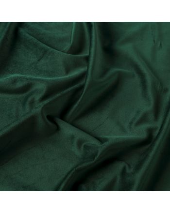 Próbka tkaniny Premium Allure, kolor ciemny zielony z kolekcji Velvet