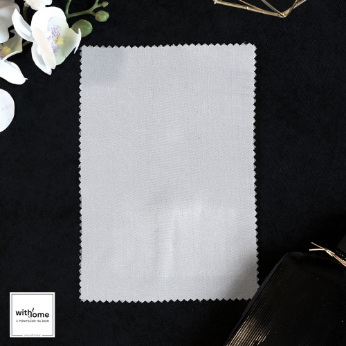 Próbka firany woalowej 000101 kolor biały