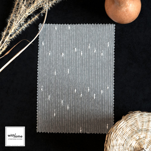 Próbka firany deszczyk 000163 kolor kremowy