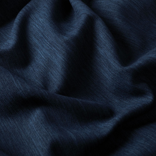 PREMIUM ALLURE Ekskluzywna tkanina zasłonowa na metry Lisa, wysokość 300 cm, kolor granatowy