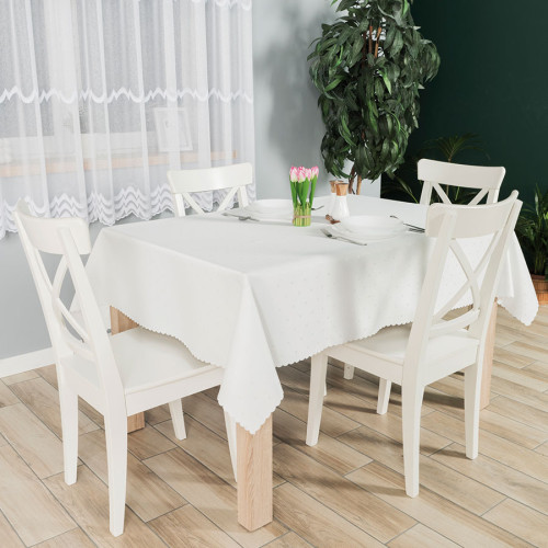 Bieżnik wodoodporny, kolor kremowy, rozmiar 90x160 cm, Aniela