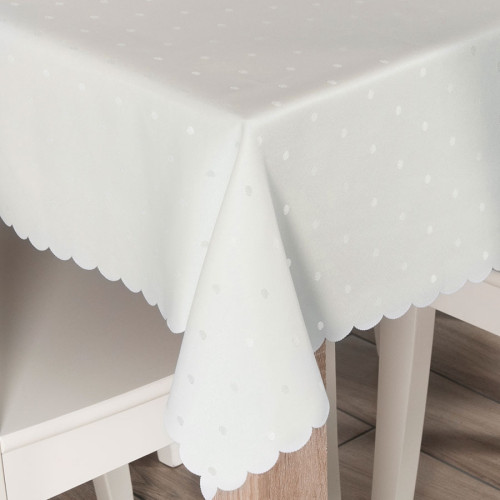 Obrus wodoodporny, kolor kremowy, oferowany w kilku rozmiarach, Aniela