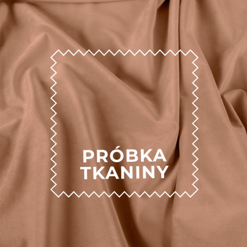 Próbka tkaniny VELVET kolor 006 ciemny beżowy