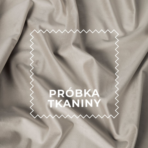 Próbka tkaniny Premium Allure, kolor chłodny beżowy z kolekcji Velvet