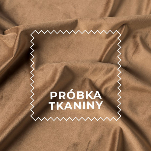 Próbka tkaniny Premium Allure, kolor brązowy