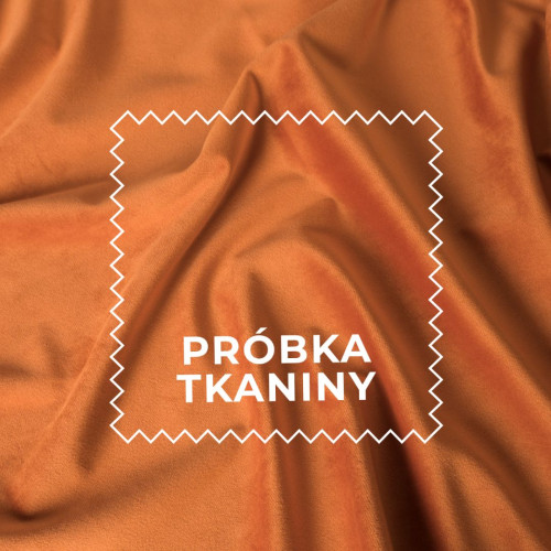 Próbka tkaniny Premium Allure, kolor pomarańczowy