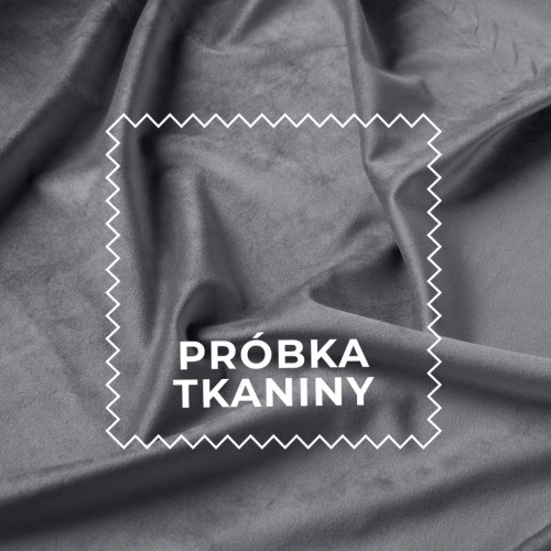 Próbka tkaniny Premium Allure, kolor ciemny szary