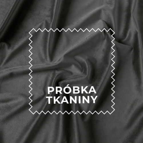 Próbka tkaniny Premium Allure, kolor ciepły ciemny szary