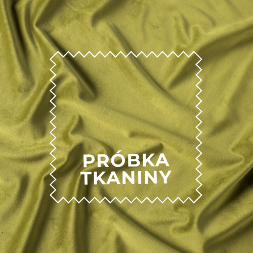 Próbka tkaniny Premium Allure, kolor oliwkowy