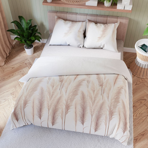 Komplet pościeli z bawełny satynowej Indina 200x220 cm