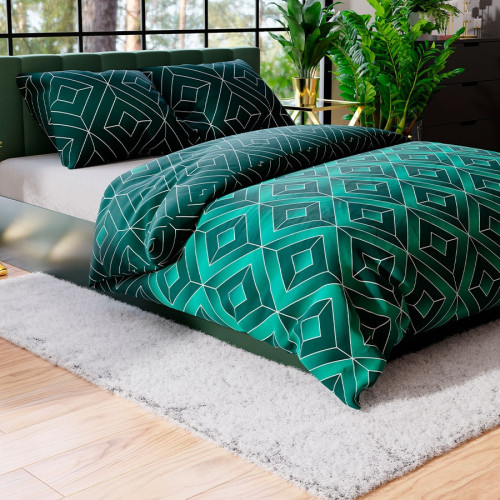 Komplet pościeli z wysokogatunkowej bawełny satynowej Saphira dwa rozmiary