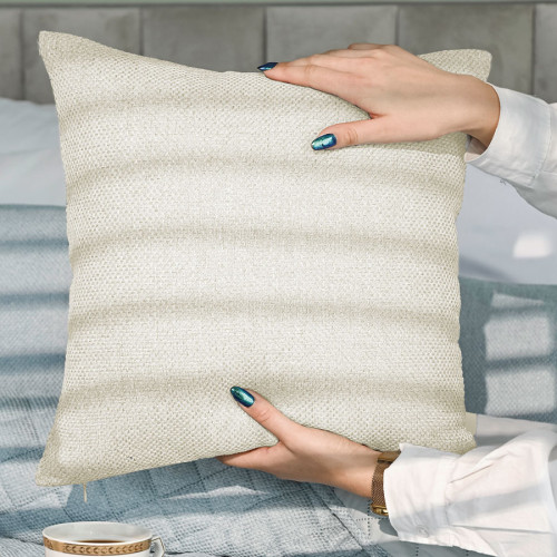 Poszewka na poduszkę Molly, kolor kremowy, rozmiar 40x40 cm