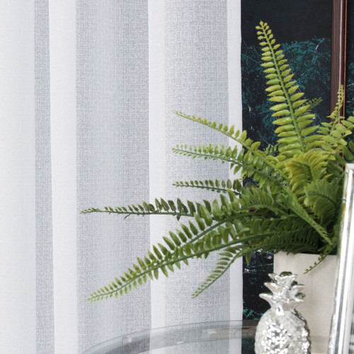 Firanka woal francuski sable, kolor off-white, wysokość 330 cm - sprzedawana na metry