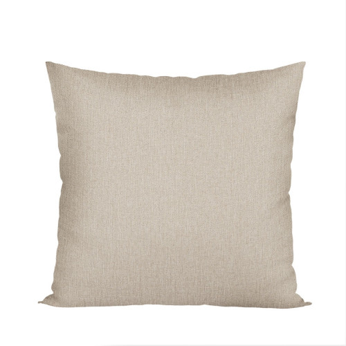 Poszewka dekoracyjna z tkaniny wodoodpornej, kolor beżowo-szary, rozmiar 40x40 cm, Aruba