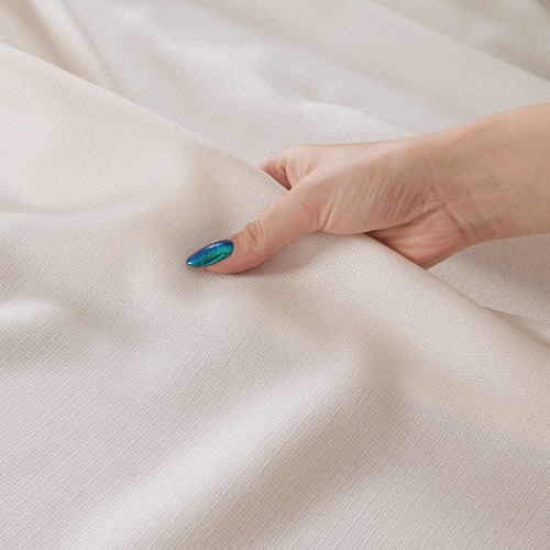 Materiał wodoodporny na obrusy lub zasłony, wysokość 300 cm, kolor kremowy, Aruba - sprzedawany na metry