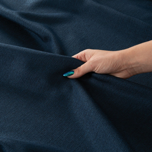 Materiał wodoodporny na obrusy lub zasłony, wysokość 300 cm, kolor granatowy, Aruba - sprzedawany na metry