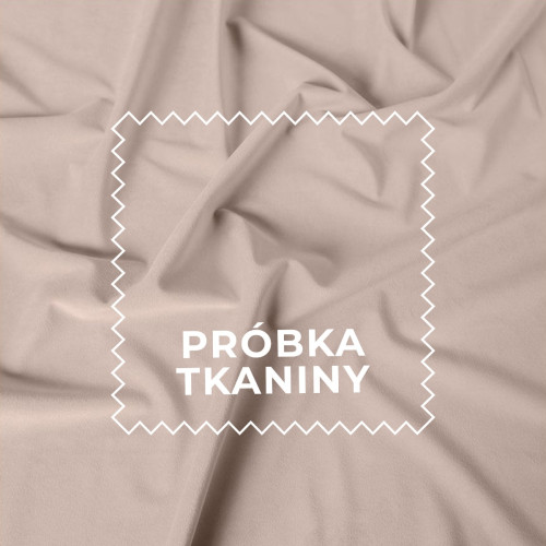 Próbka tkaniny VELVET kolor 002 beżowy