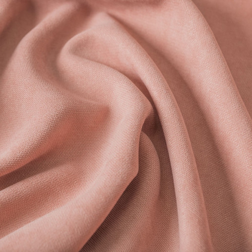 Welurowy materiał na zasłony w kolorze pudrowego różu, wysokość 300 cm - sprzedawany na metry