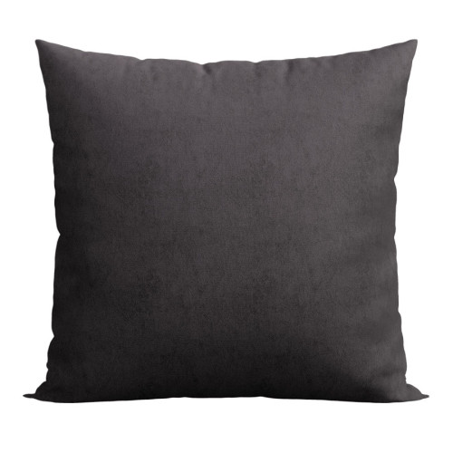 Welurowa poszewka dekoracyjna, kolor antracyt, rozmiar 40x40 cm, Weluria