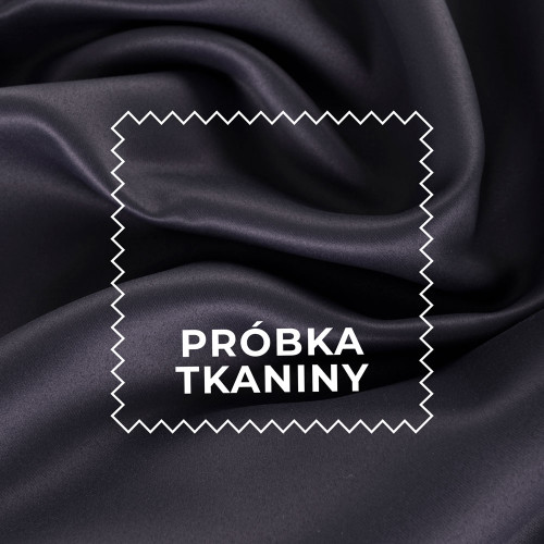 Próbka tkaniny DONA typu blackout kolor 144 ciemny chłodny brązowy