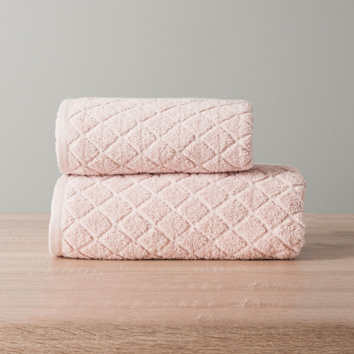 Różowy ręcznik bawełniany Oliwier