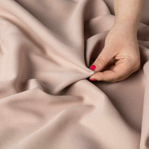 Miękka tkanina wodoodporna na metry, wysokość 300 cm, kolor jasny różowy