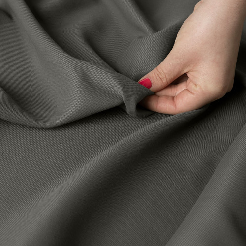 Miękka tkanina wodoodporna na metry, wysokość 300 cm, kolor grafitowy