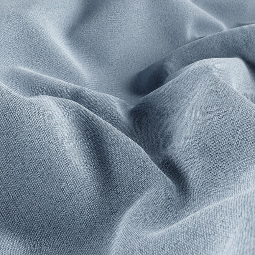 Tkanina dekoracyjna zaciemniająca, super blackout, kolor niebieski 019, wysokość 300 cm - sprzedawana na metry