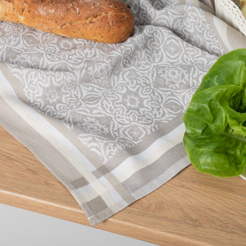 Ścierka kuchenna Dolce, rozmiar 50x70cm, kolor beżowy