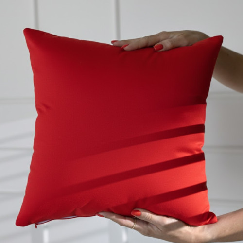 Poszewka welwetowa kolor czerwony, 45x45 cm Velvi