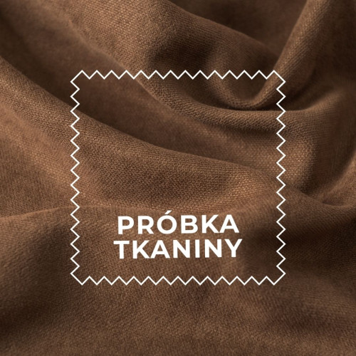 Próbka tkaniny Milas kolor 011 brązowy