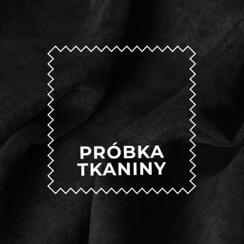 Próbka tkaniny Milas kolor 039 czarny