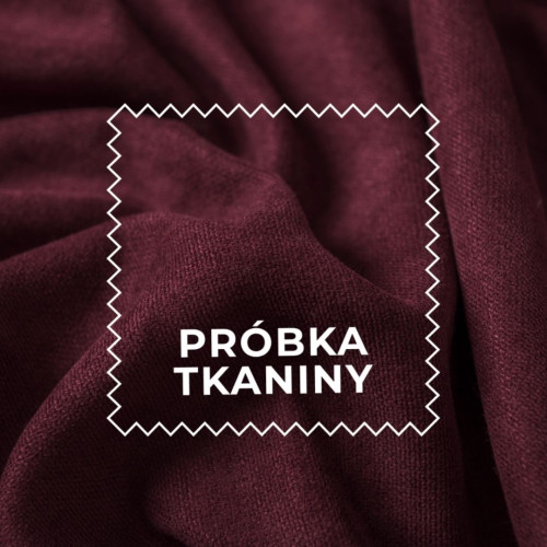 Próbka tkaniny Milas kolor 030 winny